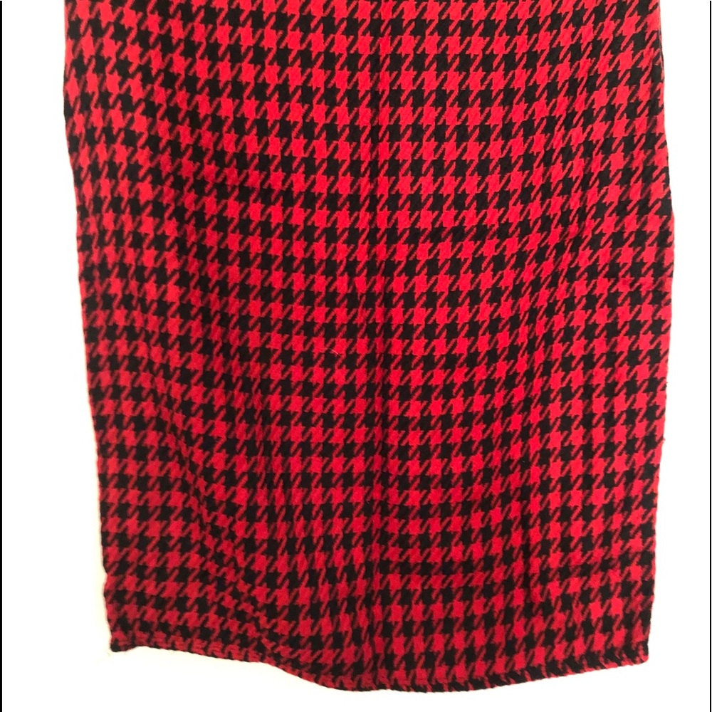 Plaid Pencil Skirt